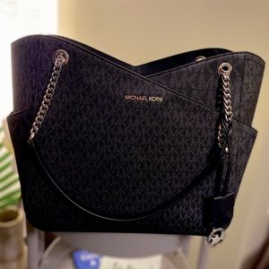 Womens Michael Kors Large Shoulder Tote-Jet Set Travel